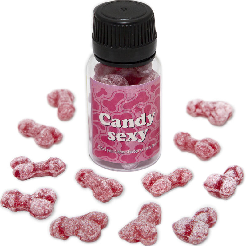 DIABLO PICANTE - CANDY SEXY POT DE 12 GOMMES AU GOÛT FRAISE-CERISE DIABLO PICANTE