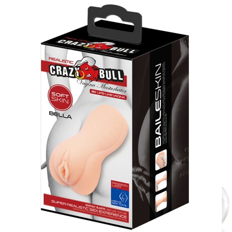 CRAZY BULL - MASTUBADOR EN FORME DE VAGIN BELLA CRAZY BULL