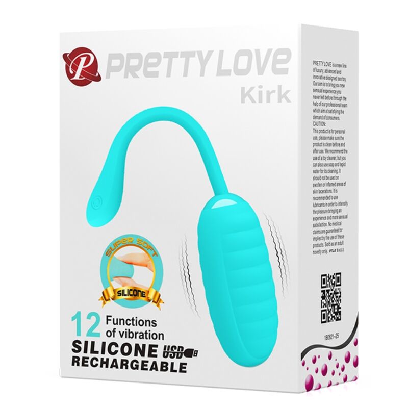 PRETTY LOVE - KIRK OEUF VIBRANT RECHARGEABLE VERT CLAIR PRETTY LOVE SMART