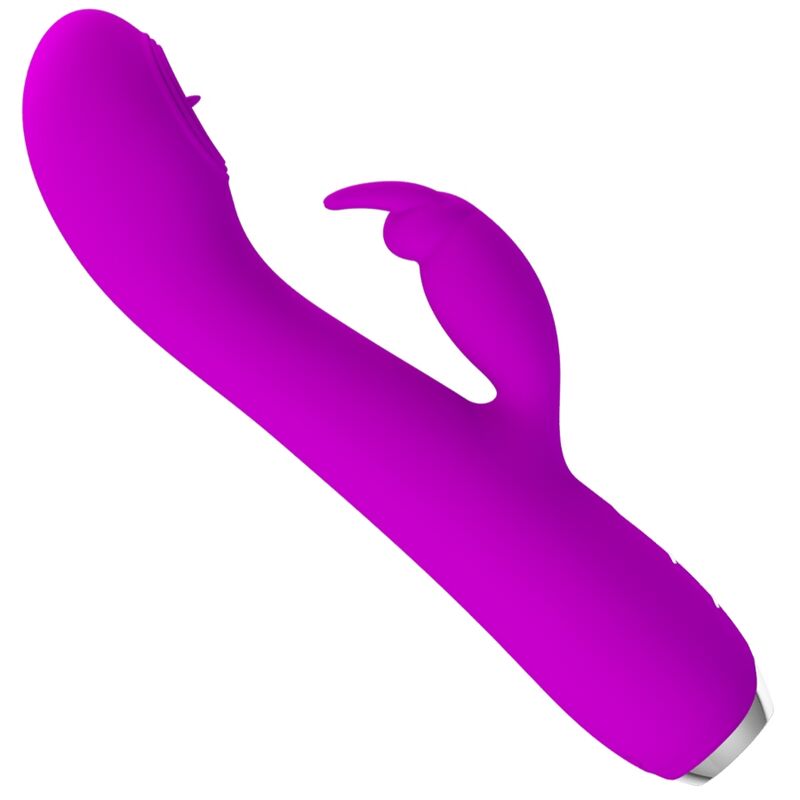 PRETTY LOVE - VIBRATEUR RECHARGEABLE RACHEL AVEC VENTOUSE VIOLETTE PRETTY LOVE C-TYPE