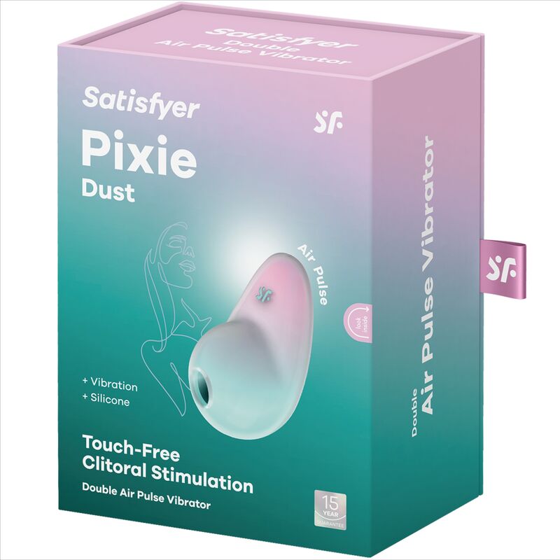 SATISFYER - STIMULATEUR PIXIE DUST LILAS AIR PLUSE SATISFYER AIR PULSE