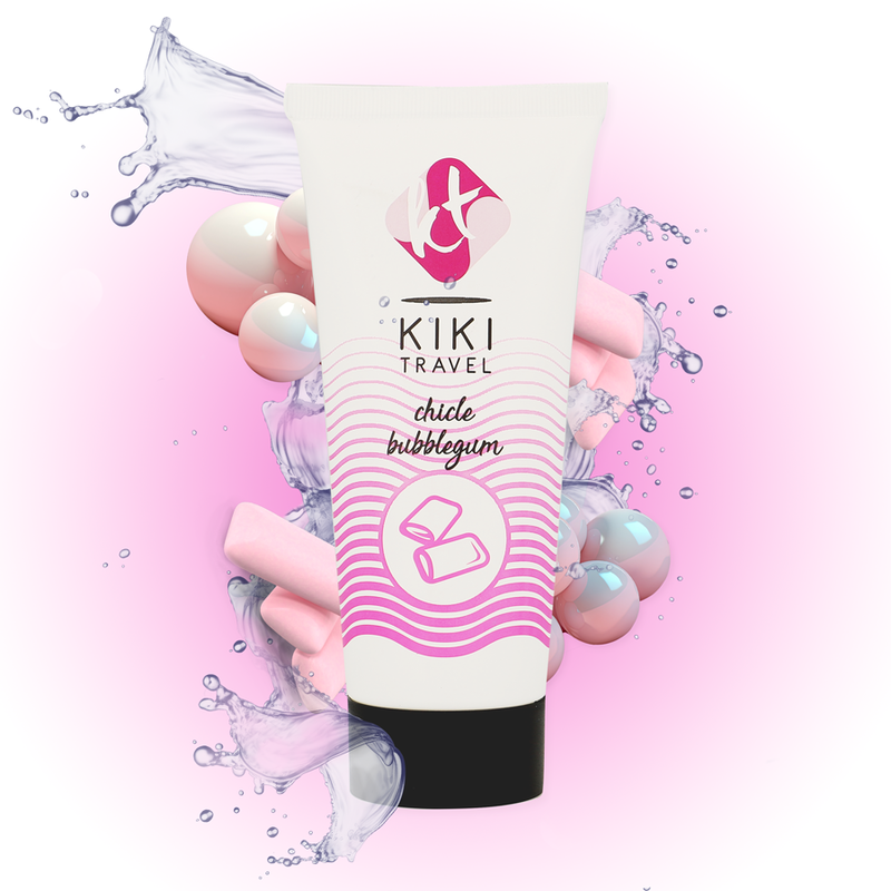 KIKÍ TRAVEL - LUBRIFIANT GOMME FRAISE 50 ML KIKÍ TRAVEL