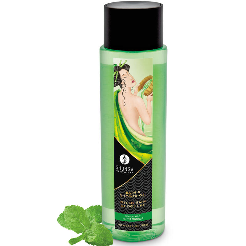 SHUNGA - GEL BAIN & DOUCHE MENTHE SENSUELLE 370 ML SHUNGA BATH EXPERIENCE