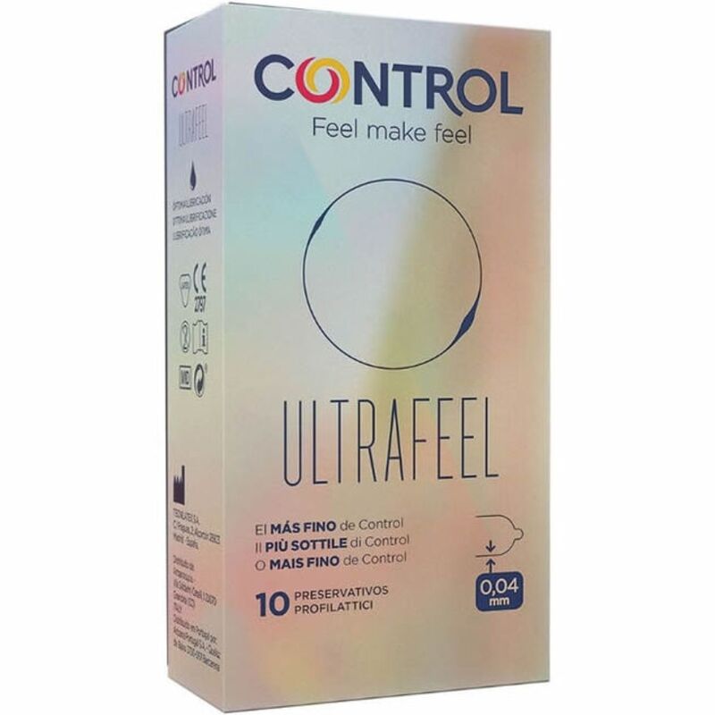 CONTROL - ADAPTA FINISSIMO ULTRAFEEL 10 UNITÉS CONTROL CONDOMS
