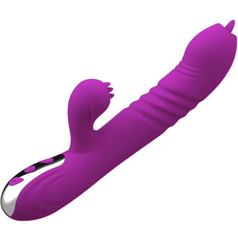 ARMONY - VIBRATEUR MULTIFONCTION FAIRY DOUBLE LANGUE EFFET CHALEUR VIOLET ARMONY VIBRATORS