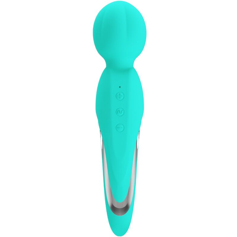 PRETTY LOVE - WALTER VIBRATEUR WAND AQUA VERT PRETTY LOVE FLIRTATION