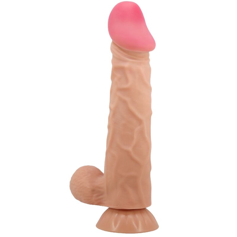 PRETTY LOVE - SÉRIE SLIDING SKIN GODE RÉALISTE AVEC VENTOUSE SLIDING SKIN 24 CM PRETTY LOVE HIGH GRADE