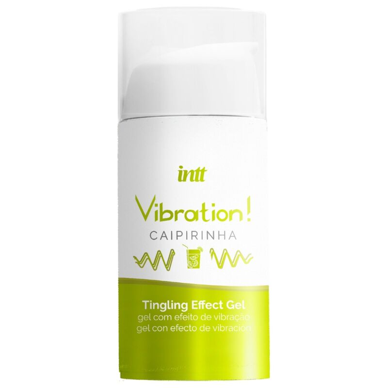 INTT - GEL VIBRATEUR LIQUIDE CAIPIRINHA PUISSANT STIMULANT INTIME 15 ML INTT UNISEX AROUSAL GEL
