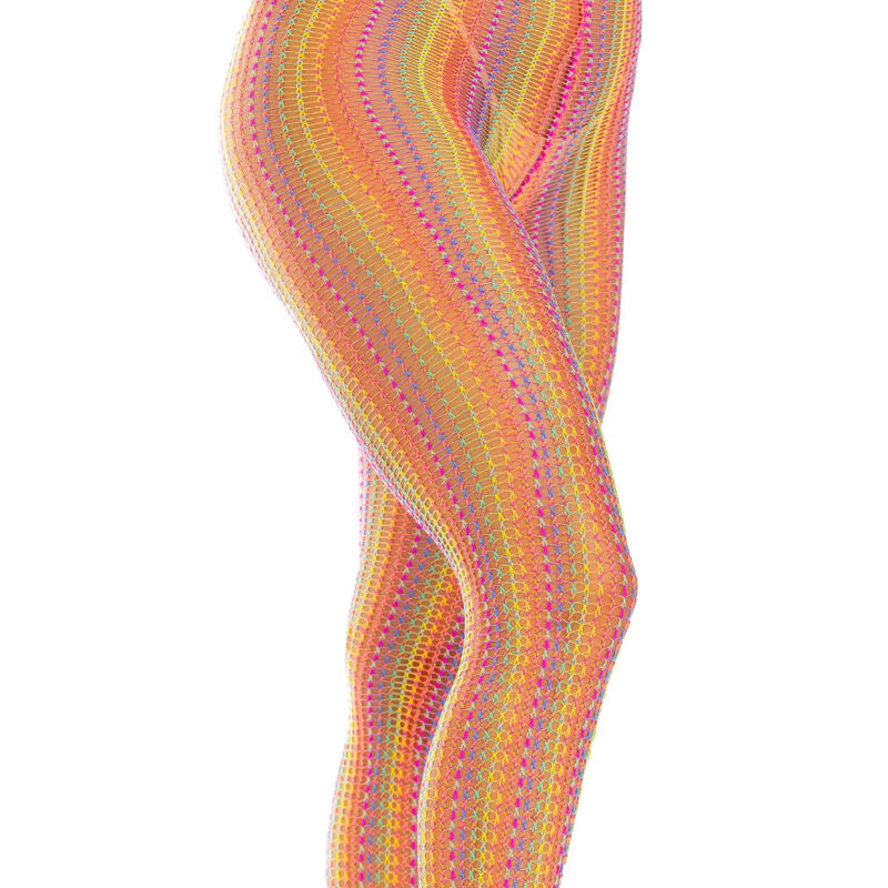 LEG AVENUE - BAS AU CROCHET MULTICOLORE LEG AVENUE HOSIERY
