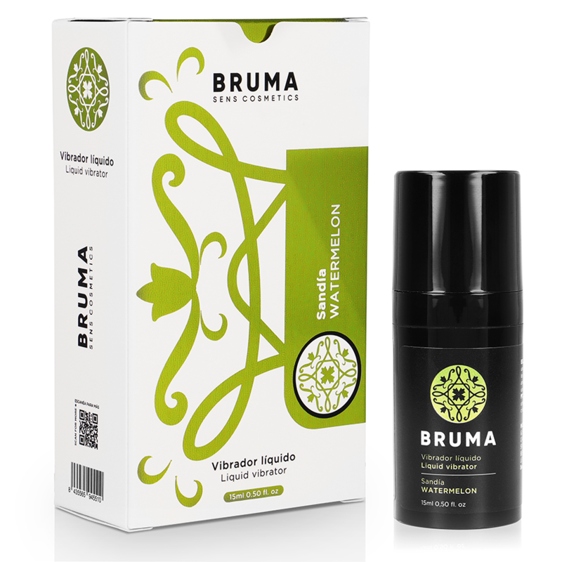 BRUMA - VIBRATEUR LIQUIDE ULTRA GLISSANT Pastèque 15 ML BRUMA