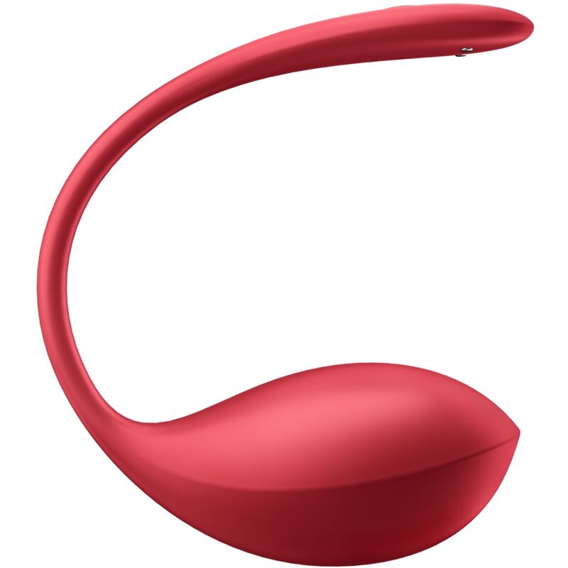 SATISFYER - SHINY PETAL STIMULATEUR À TÉLÉCOMMANDE À DISTANCE G POINT ROUGE APPLICATION GRATUITE SATISFYER PARTNER