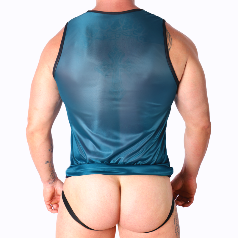 MACHO - T-SHIRT VERT S/M MACHO UNDERWEAR