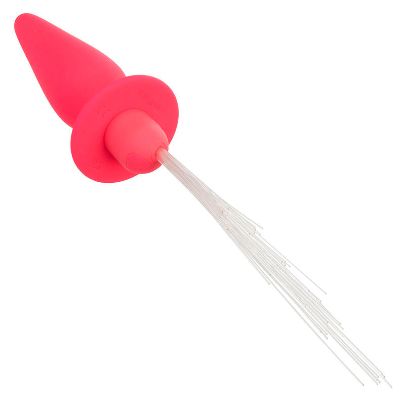 CALEXOTICS - SOUTHERN LIGHTS LIGHT UP PLUG ANAL 10 VIBRATIONS SILICONE ROSE CALEXOTICS