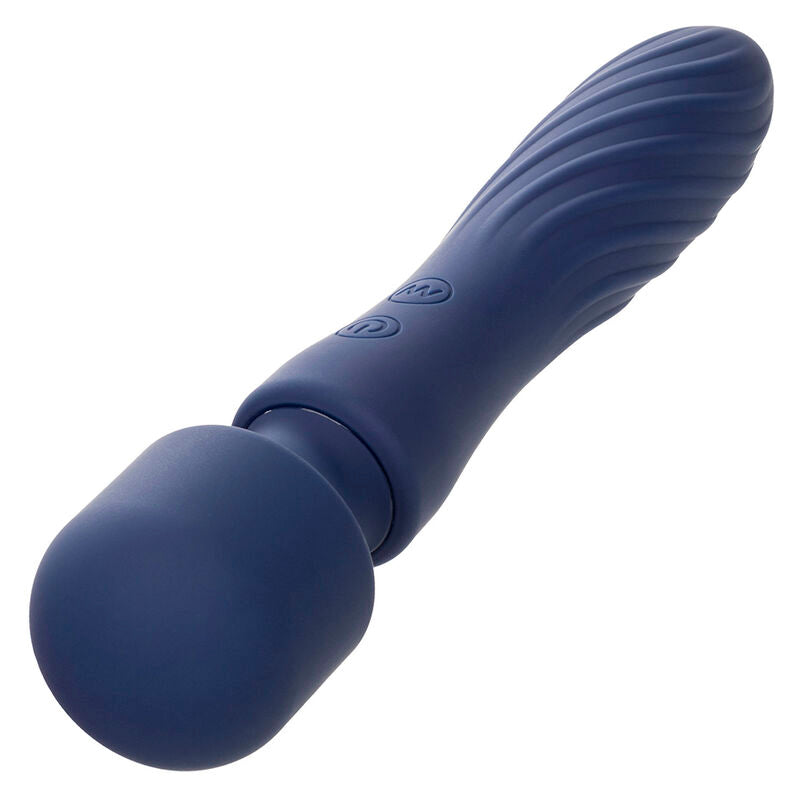 CALEXOTICS - CHARISMA MYSTIQUE MASSEUR DOUBLE MOTEURS 12 FONCTIONS 20,5 CM X 4,5 CM VIOLET CALEXOTICS