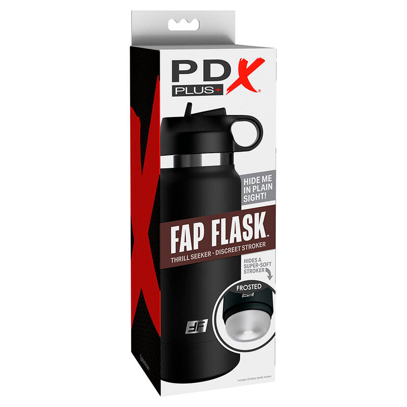 PDX PLUS - FAP FLASK BOUTEILLE DISCRET STROKER CLAIR MODÈLE 1 PDX PLUS+