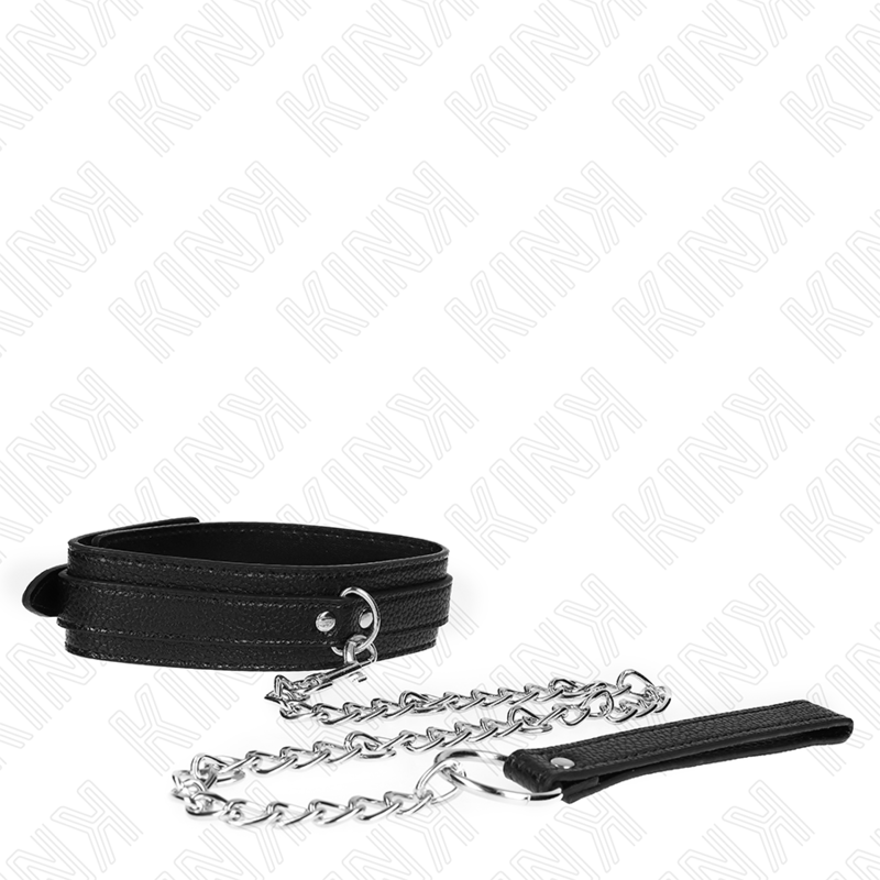 KINK - COLLIER MOTIF SERPENT AVEC LAISSE 65 CM KINK COLLAR & GAG