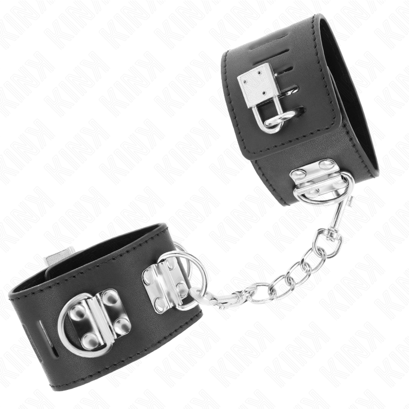 KINK - APPUI-POIGNETS MULTIPOSITIONS AVEC FERMETURE PAR CADENAS NOIR AJUSTABLE 16-23 CM X 5,5 CM KINK WRIST RESTRAINT