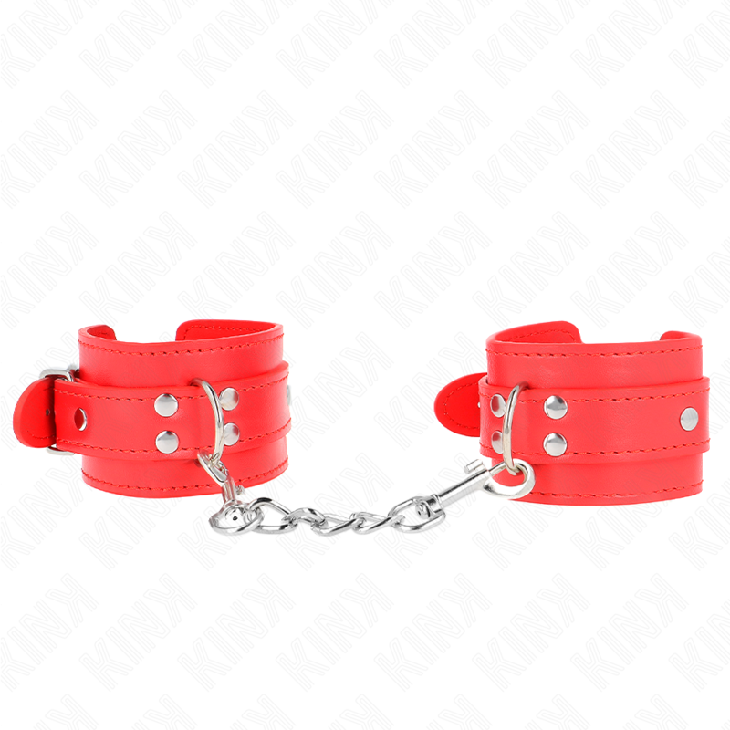 KINK - APPAREILS-POIGNETS SIMPLES ROUGE AJUSTABLES 20-23 CM X 5,5 CM KINK WRIST RESTRAINT