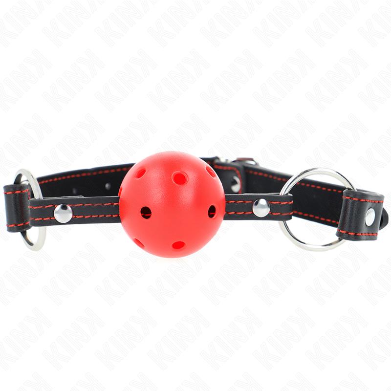 KINK - BÂTON CREUX DUR ROUGE MODÈLE 2 65 x 2,5 CM KINK COLLAR & GAG