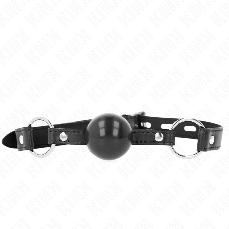 KINK - BALLE TPE NOIRE 4 CM BAG 60 x 2 CM KINK COLLAR & GAG