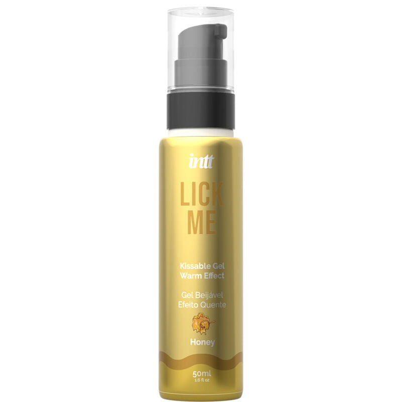 INTT - GEL COMESTIBLE LICK ME HONEY EFFET CHALEUREUX INTT LUBRICANTS