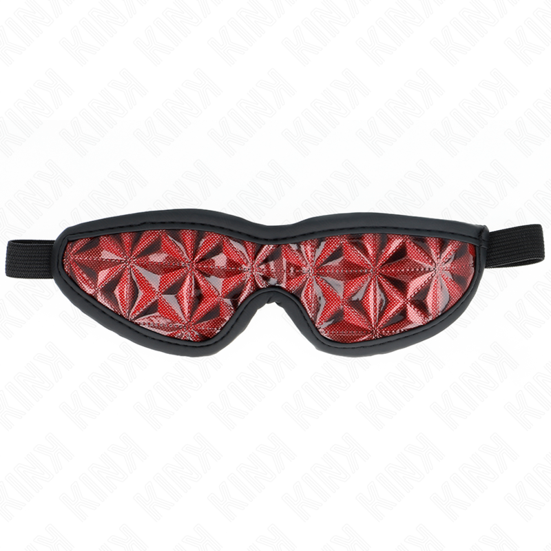KINK - SERRE-TÊTE MOTIF DIAMANTS ROUGE 20,5 x 6 CM KINK MASKED ALLURE