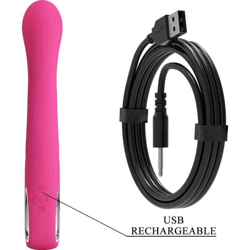 PRETTY LOVE - VIBRATEUR NOVAK RABBIT 12 VIBRATIONS ROSE PRETTY LOVE FLIRTATION