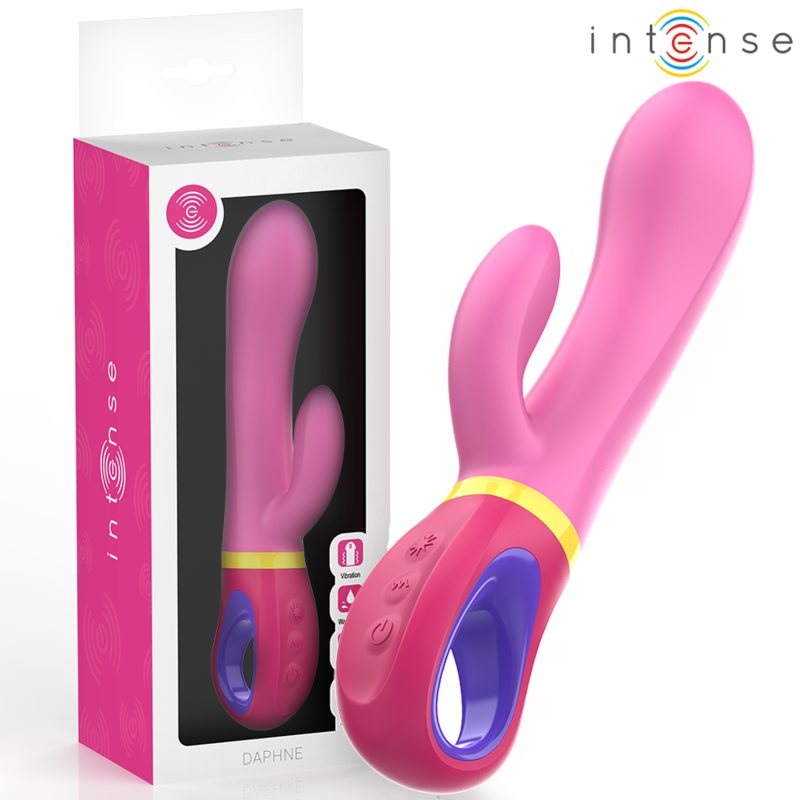 INTENSE - VIBRATEUR LAPIN ROSE DAPHNE INTENSE FUN