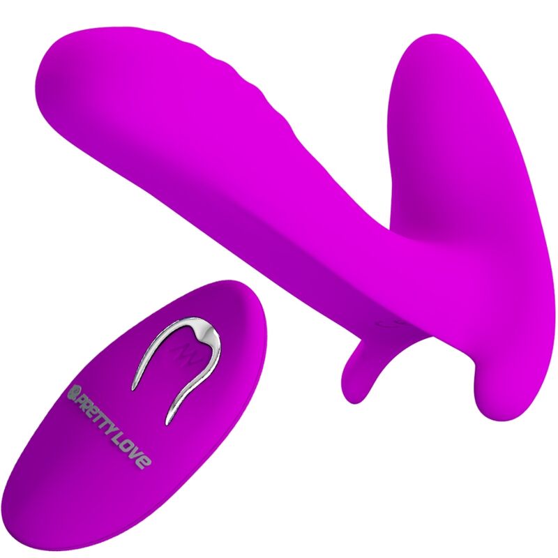PRETTY LOVE - MASSEUR & VIBRATEUR 12 VIBRATIONS TÉLÉCOMMANDE VIOLET PRETTY LOVE