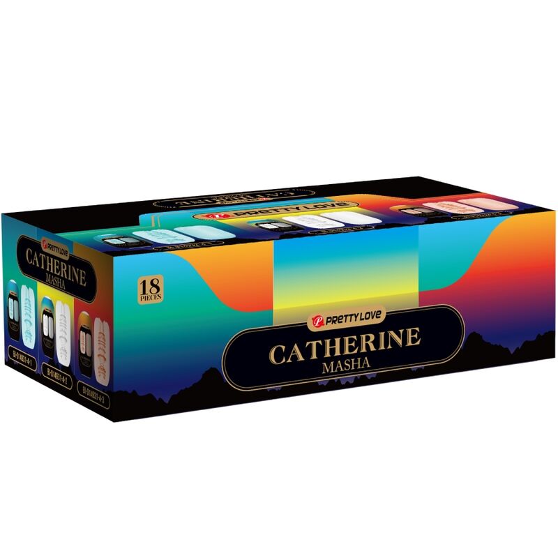 PRETTY LOVE - MASHA PACK 18 DIFFÉRENTS MASCRUBATEURS HOMMES PRETTY LOVE