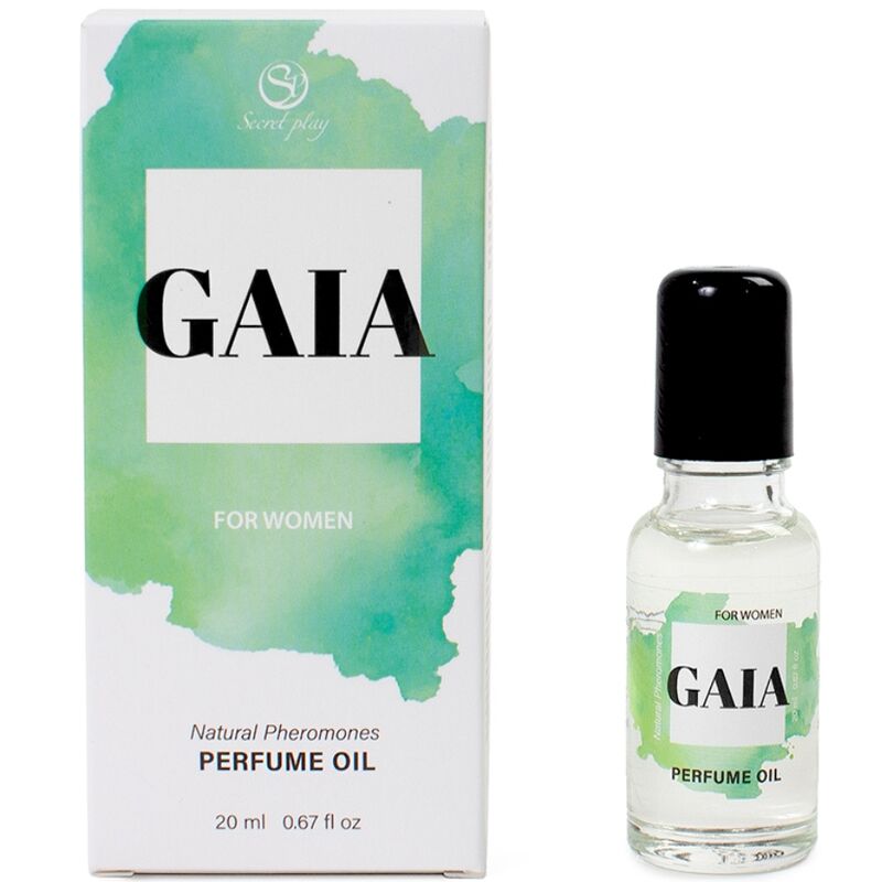 SECRETPLAY - GAIA PARFUM NATUREL PHÉROMONES EN HUILE POUR FEMME 20 ML SECRETPLAY COSMETIC