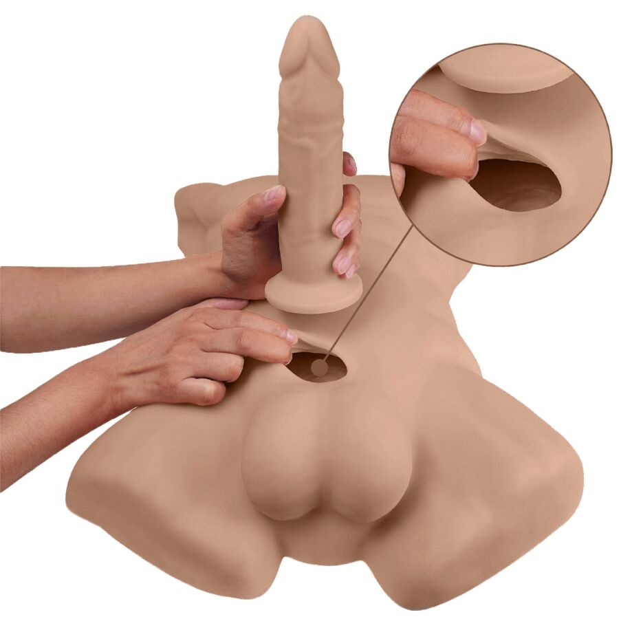 SILEXD - APOLLO L TORSE HOMME RÉALISTE CARAMEL SILEXD