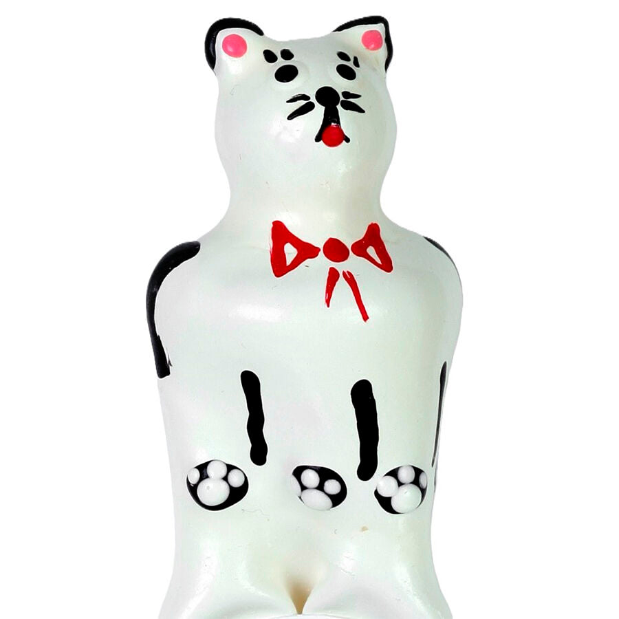 CONDOMERIE - PRÉSERVATIFS FANTAISIE PEINTS À LA MAIN MODÈLE CHAT XL