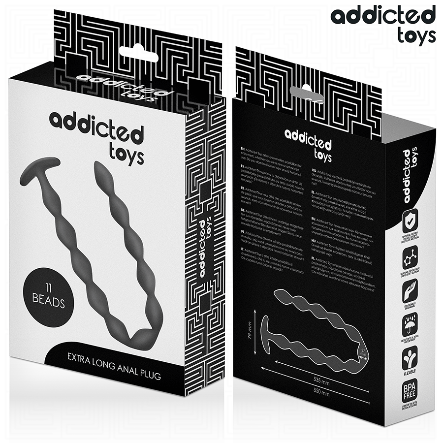 ADDICTED TOYS - PLUG ANAL EXTRA LONG ADDICTED TOYS