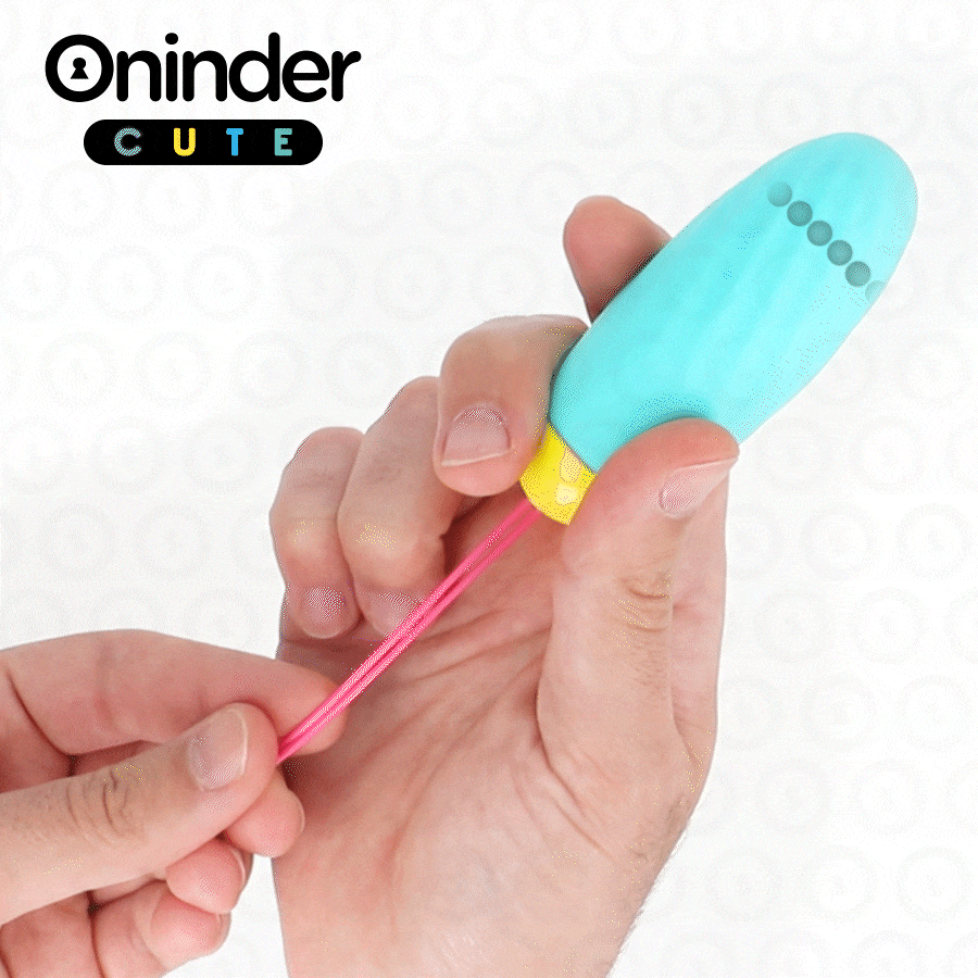 ONINDER CUTE - ŒUF VIBRO-ROTATIF EN SILICONE AVEC PIERRE PRÉCIEUSE - APPLICATION GRATUITE DANS LE MONDE ENTIER ONINDER CUTE