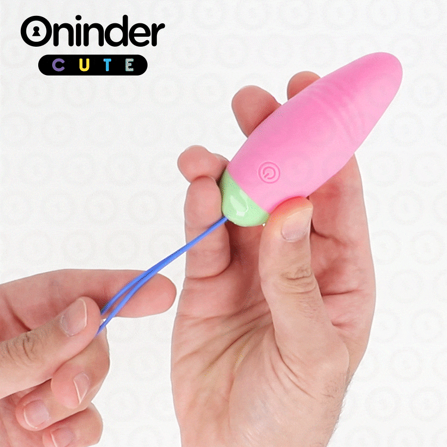ONINDER CUTE - ŒUF VIBRO-ROTATIF 360° EN SILICONE - APPLICATION GRATUITE DANS LE MONDE ENTIER ONINDER CUTE