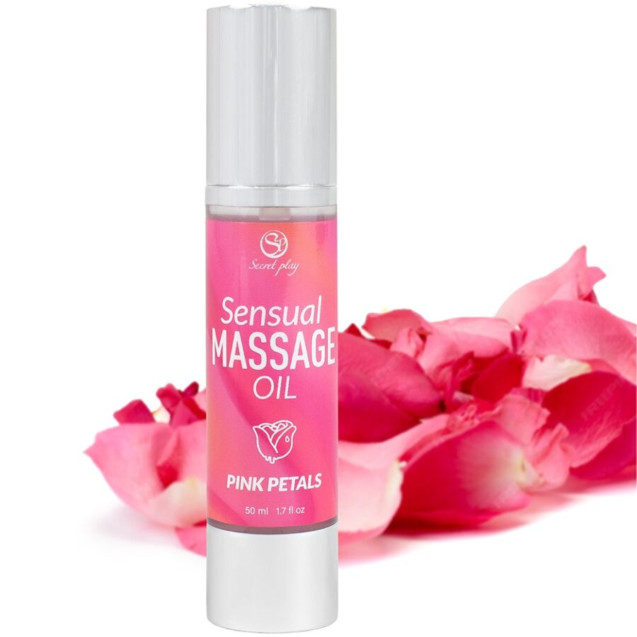 SECRETPLAY - HUILE DE MASSAGE PÉTALES DE ROSES