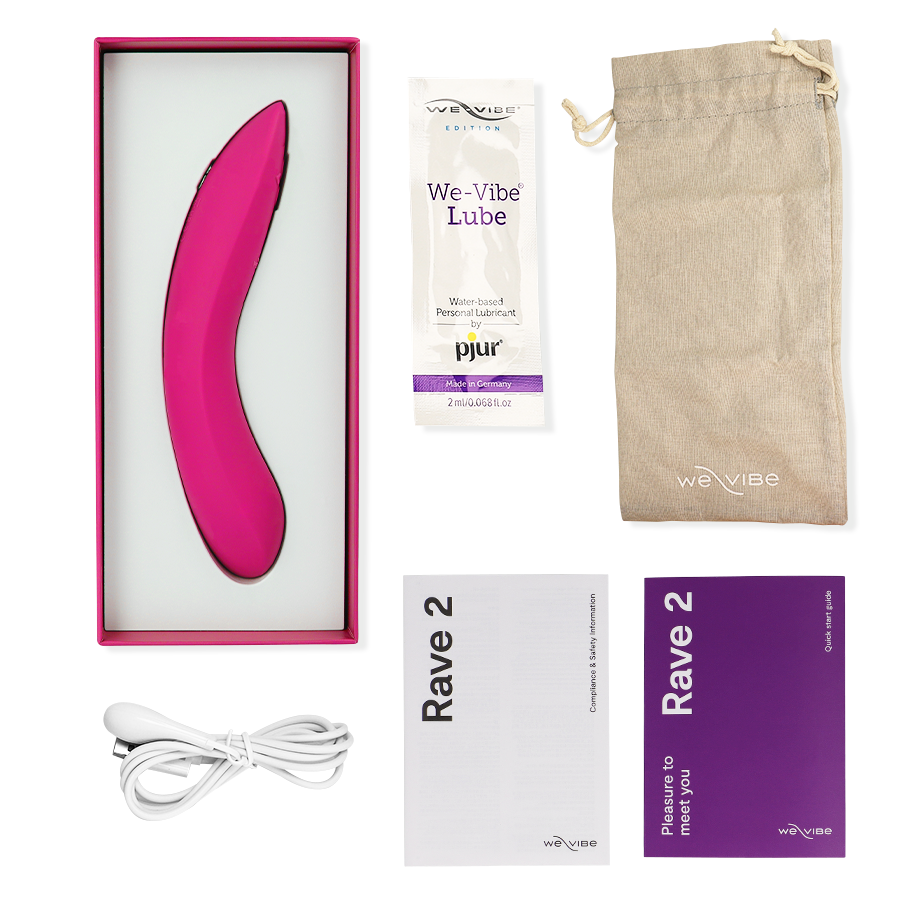WE-VIBE - RAVE 2 VIBRATEUR POINT ROSE WE-VIBE