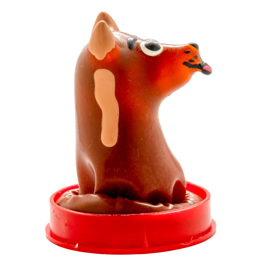 CONDOMERIE - PRÉSERVATIFS FANTAISIE PEINTS À LA MAIN EN FORME DE CHIEN