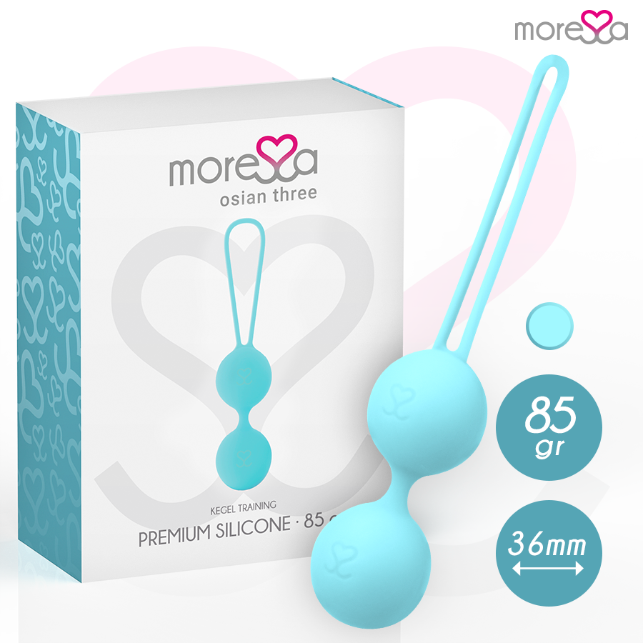 MORESSA - OSIAN TROIS SILICONE TURQUOISE PREMIUM MORESSA