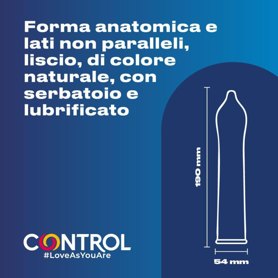 CONTROL - PRÉSERVATIFS NATURE 144 UNITÉS CONTROL CONDOMS