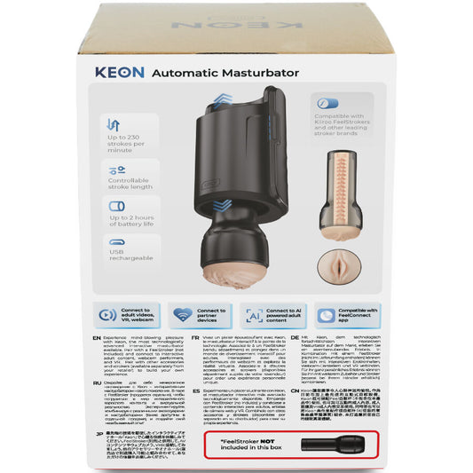 KIIROO - MASTURBATEUR AUTOMATIQUE WIFI KEON KIIROO
