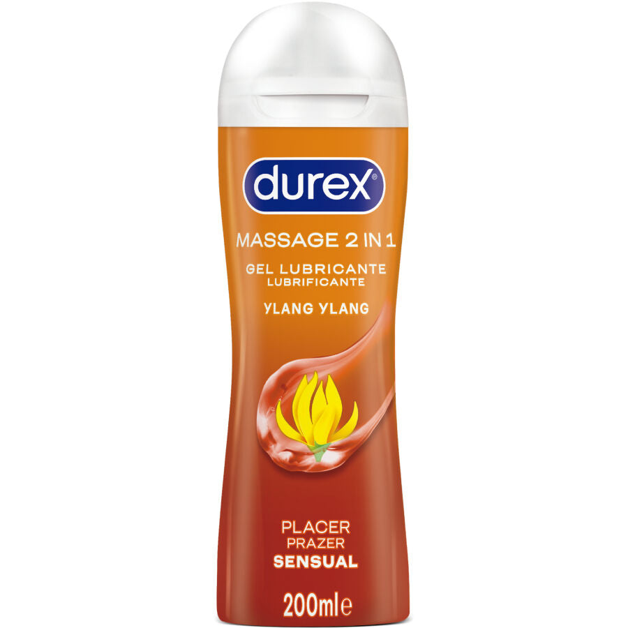 DUREX - GEL LUBRIFIANT DE MASSAGE SENSUEL YLANG YLANG 200 ML DUREX LUBES