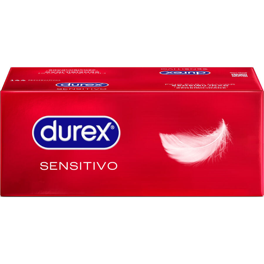 DUREX - PRÉSERVATIFS SENSITIVE 144 UNITÉS DUREX CONDOMS