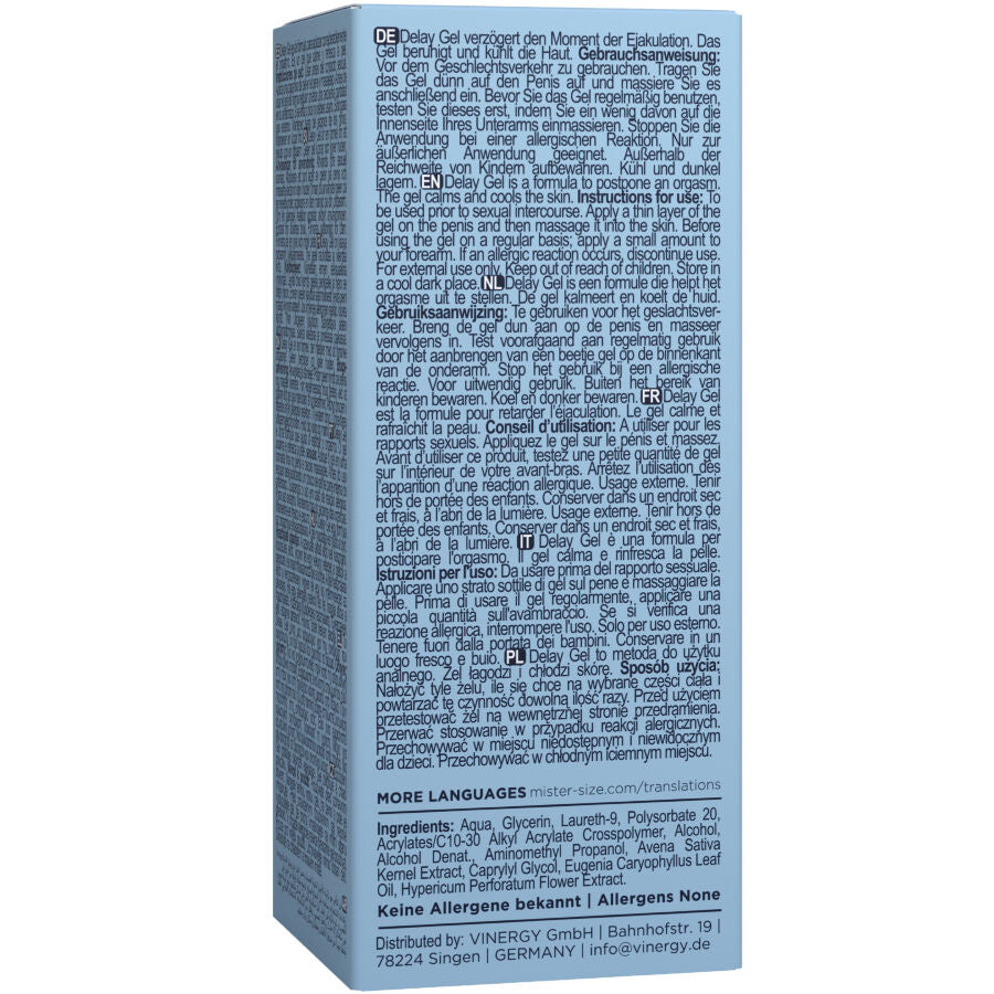 MISTER SIZE - GEL RETARDATEUR 50 ML MISTER SIZE