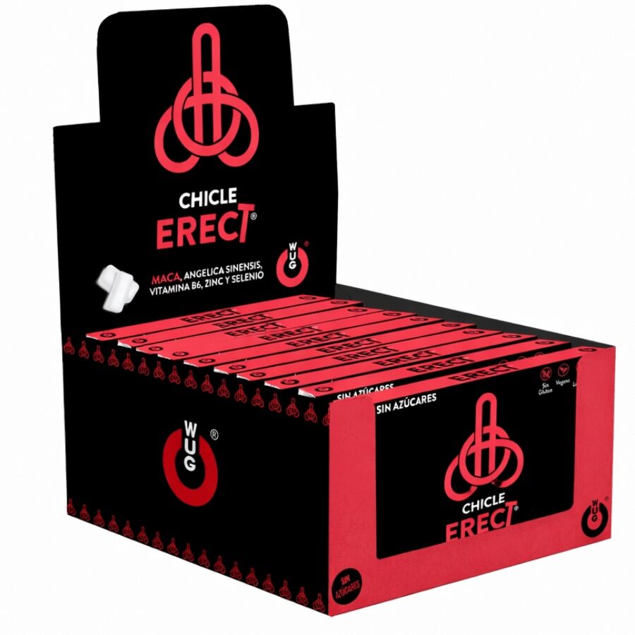 WUG SEX SENSE - AMÉLIORATEUR D'ÉRECTION | PRÉSENTOIR 12 X 8 UNITÉS