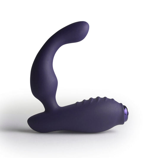 ROCKS-OFF - MINI BAGUETTE RECHARGEABLE 16 FONCTIONS ROSE PIVOINE