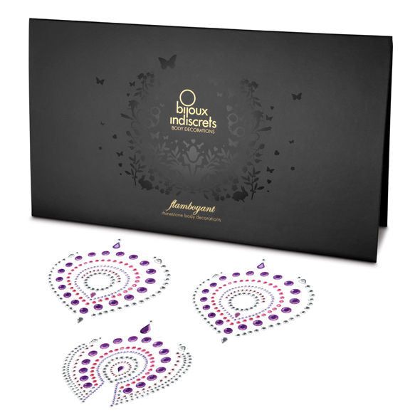 BIJOUX - INDISCRETS FLAMBOYANT LILAS&ROSE BIJOUX DESIRE METALLIQUE