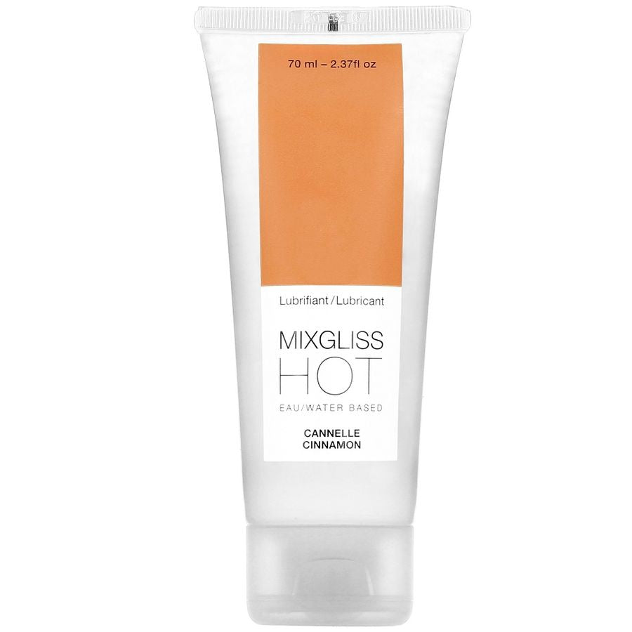 MIXGLISS - LUBRIFIANT EFFET CHALEUR SAVEUR CANNELLE 70ML MIXGLISS
