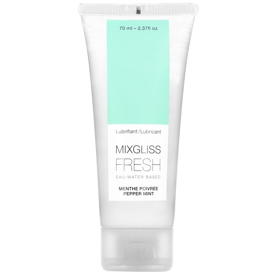 MIXGLISS - LUBRIFIANT BASE D'EAU EFFET FROID SAVEUR MENTHE 70 ML MIXGLISS